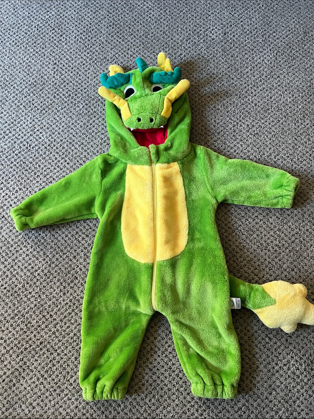 Green Dragon Baby Costume